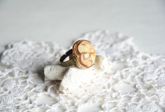 Pierścionek brzoza MyPieceOfWood