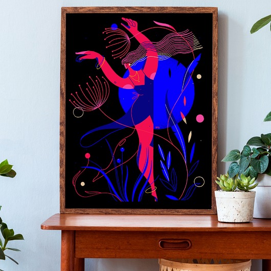 plakaty Plakat Moonlight dance