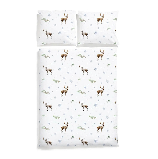 pościel Pościel świąteczna Renifery