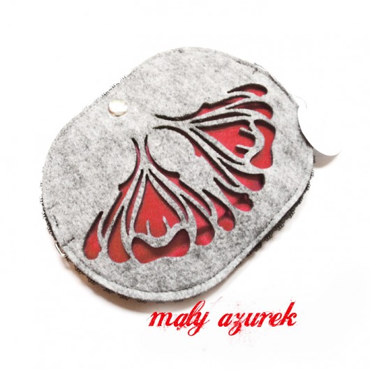 filcówka z czerwoną PAWDECO