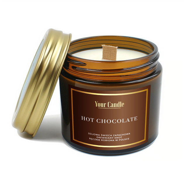 świece zapachowe Świeca zapachowa sojowa Hot Chocolate 120ml- Your Candle