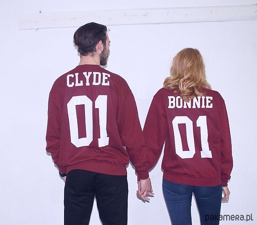 bluza bonni&clyde bordo M magicboxshop