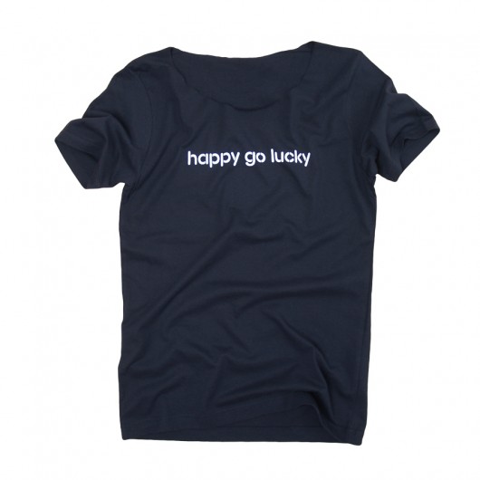 happy go lucky - organic t-shirt mmhm