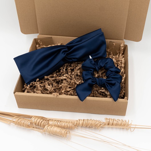 opaski do włosów Zestaw do włosów Satyna bawełniana