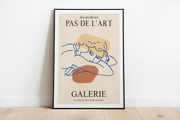 grafiki i ilustracje Henri Matisse grafika modern, inspiracja