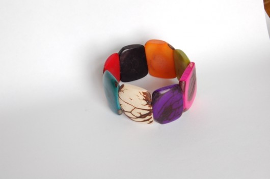 Bransoletka z kolumbijskiej palmy tagua (k067) Galeria Macondo