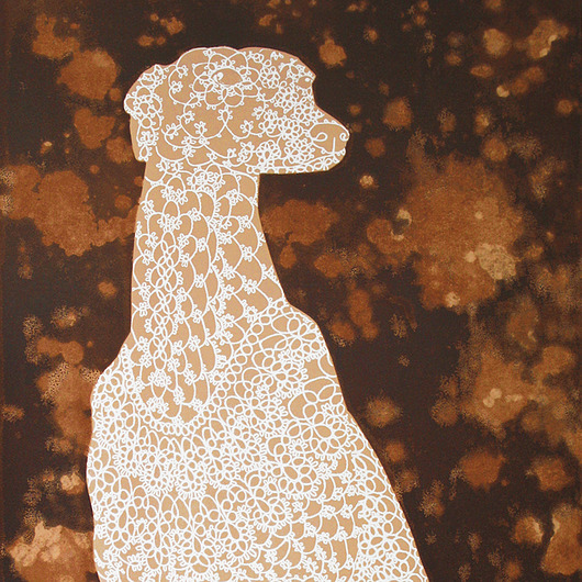 inne Chart - linoryt 90x45cm