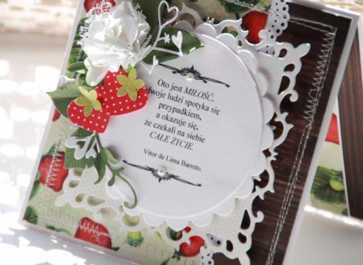 Kartka ślubna agnieszka scrappassion
