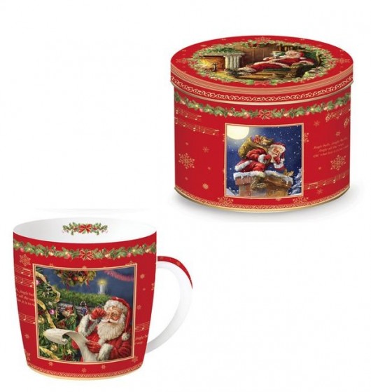 Kubek porcelanowy Retro Santa III MIA home