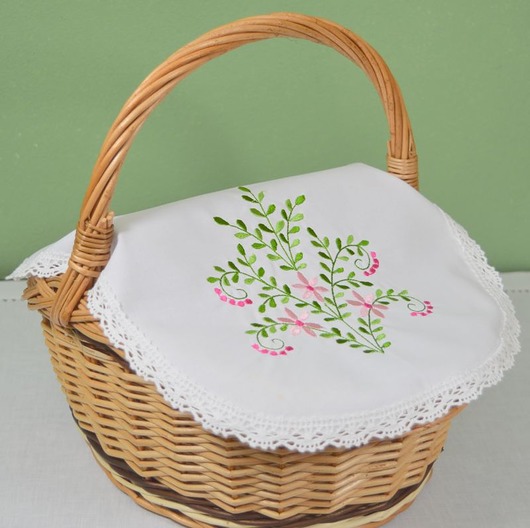 Serwetka do koszyka Wielkanocnego BUKSZPAN owal Monart