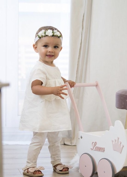 Filipola  Wianek na chrzest - opaska dla dzieci FILIPOLA