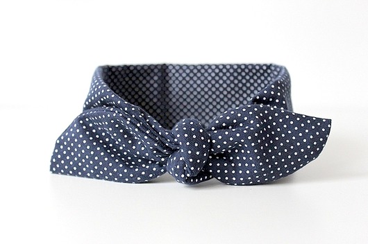 Opaska pin up w kropki Talulla
