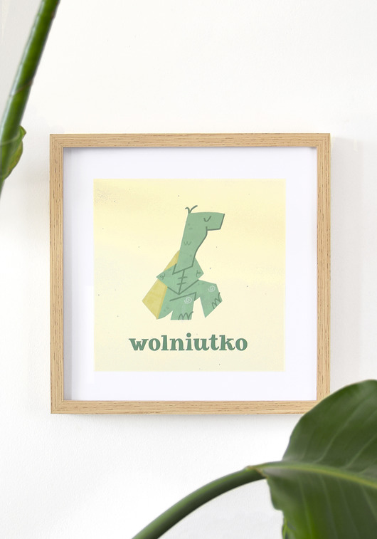 plakaty Plakat wolniutko