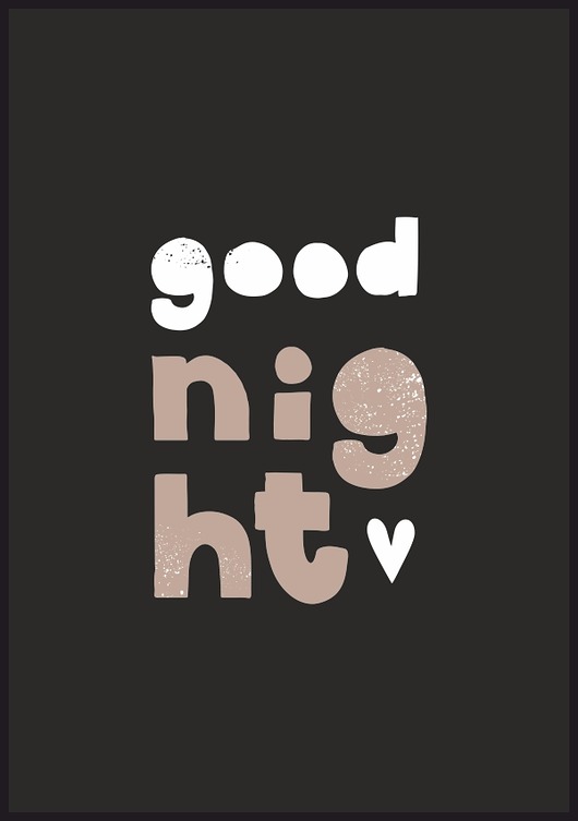 plakaty Plakat "Good night"