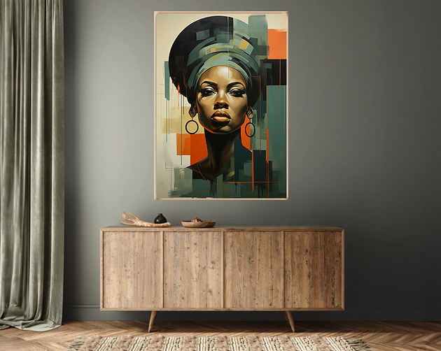 plakaty Barwy Afryki - Plakat - Druk - Abstrakcja, Surrealizm, Fotografia, Loft #28