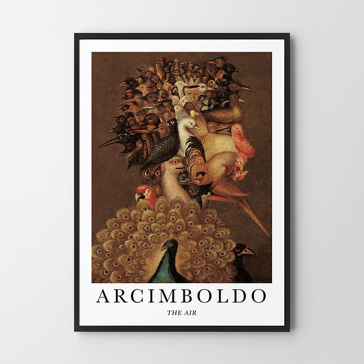 plakaty Plakat ARCIMBOLDO ptaki natura
