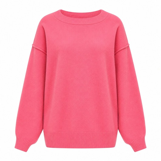swetry damskie Sweter Cashmere Hug Koral