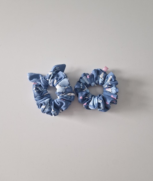 ozdoby do włosów dla dzieci Scrunchie pudelki