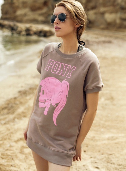 Bluza-Tunika Pony Róż The M Puzzel