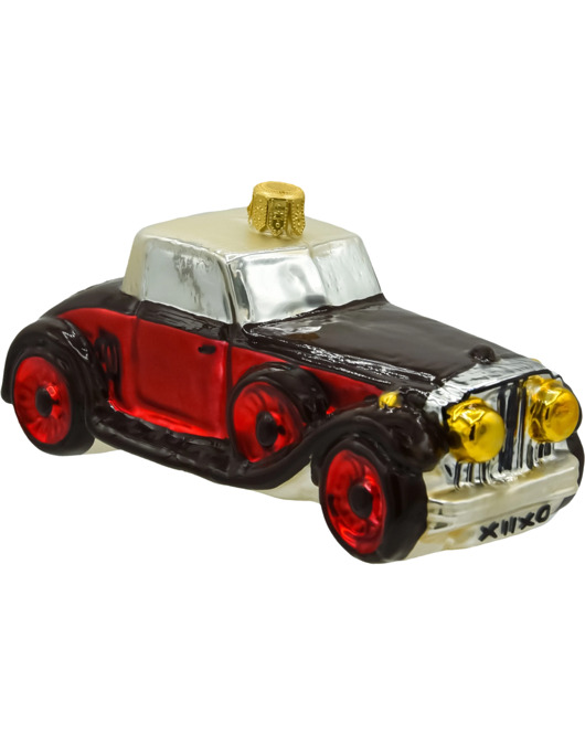 ozdoby choinkowe Bombka choinkowa: Retro samochód: brązowy