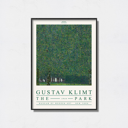 Gustav Klimt plakat do wystawy Pas De LArt
