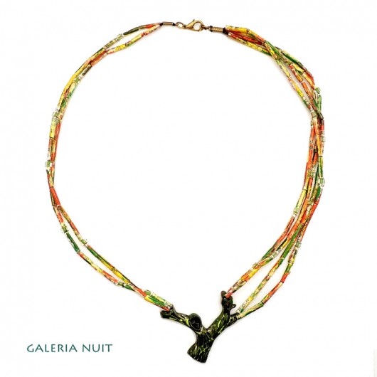 Drzewo - naszyjnik papierowy galeria nuit