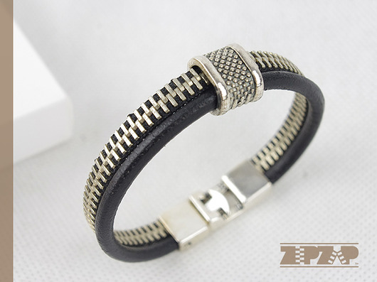 ZIPZAP bransoletka 2LEATHER gxnet