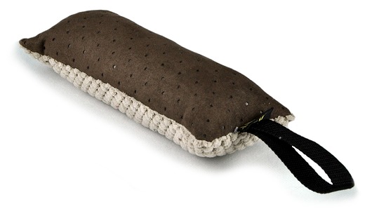 Zabawka FUN 25cm x 7cm brązowa pikowana LAUREN design