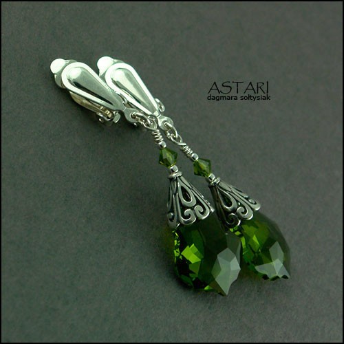 OLIVINE I SREBRO BALI Astari