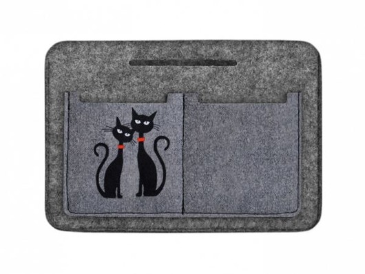 kosmetyczki Organizer do torebki Koty , filc ekologiczny 