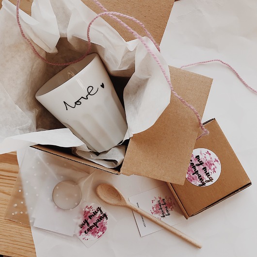 simple LOVE 250ml my mug company