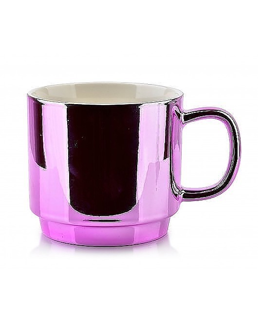 Kubek Porcelanowy Neon Fioletowy MIA home