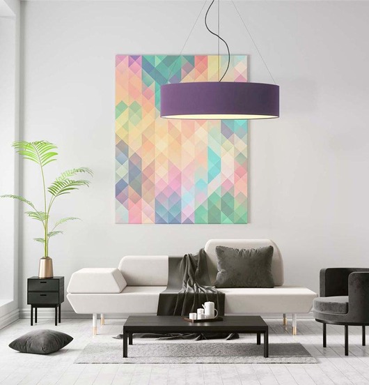 plafony Elegancka lampa wisząca PORTO fi - 80 cm