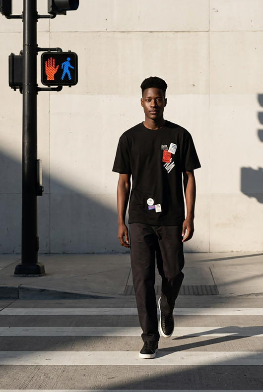 t-shirty męskie T-shirt  boxy four