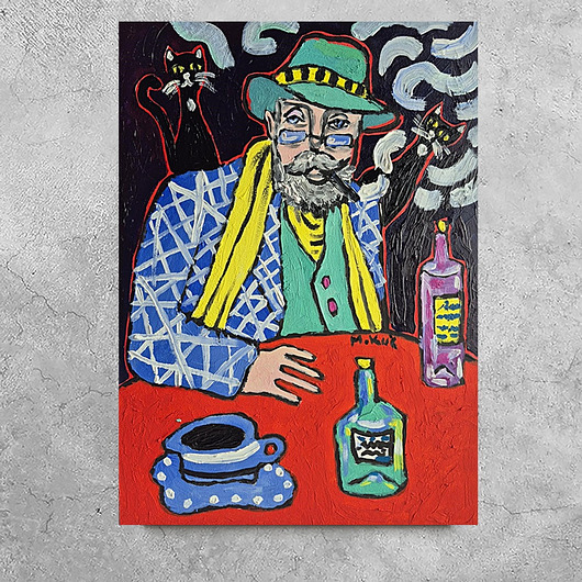 obrazy Obraz  fowizm alchemia nocy