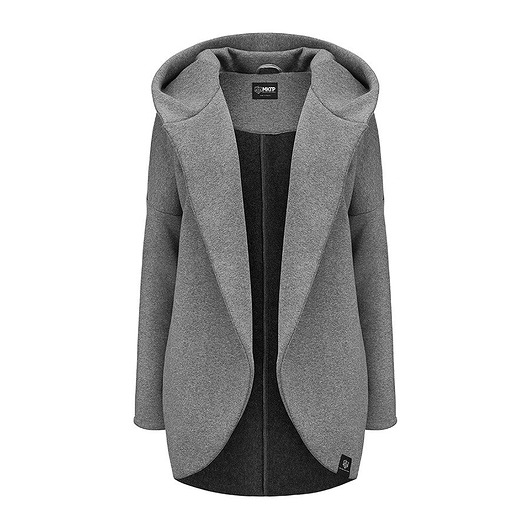 bluza z kapturem damska Peleryna do zadań specjalnych Szary ciemny