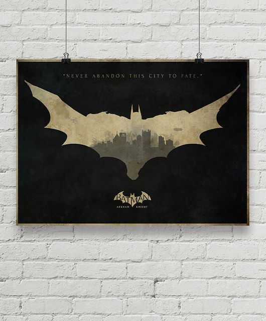 plakaty Batman: Arkham Knight - plakat fine art