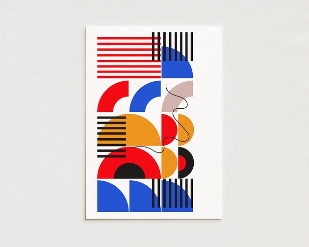 plakaty Bauhaus / Oryginalna grafika / poster print