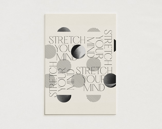 plakaty Stretch / Oryginalna grafika / poster print / Gicle