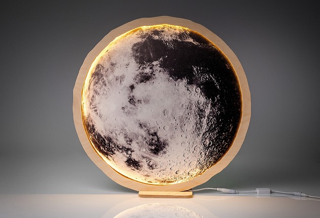 lampy do pokoju dziecka Lampka UNKY Księzyc 55cm