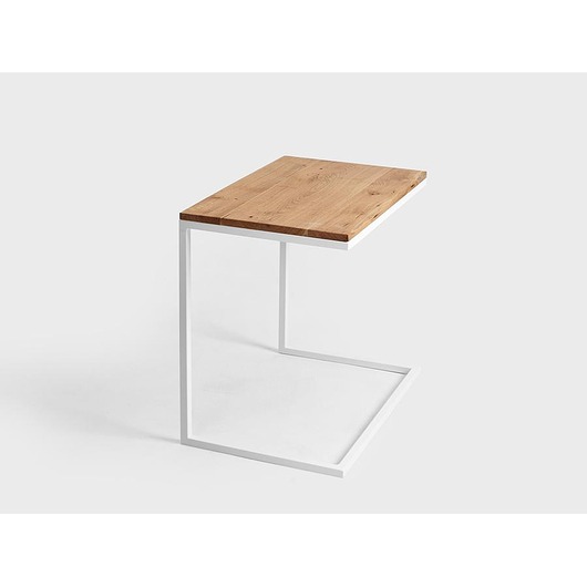 meble - stoły i stoliki - stoły Stolik boczny LUPE SOLID WOOD 60 