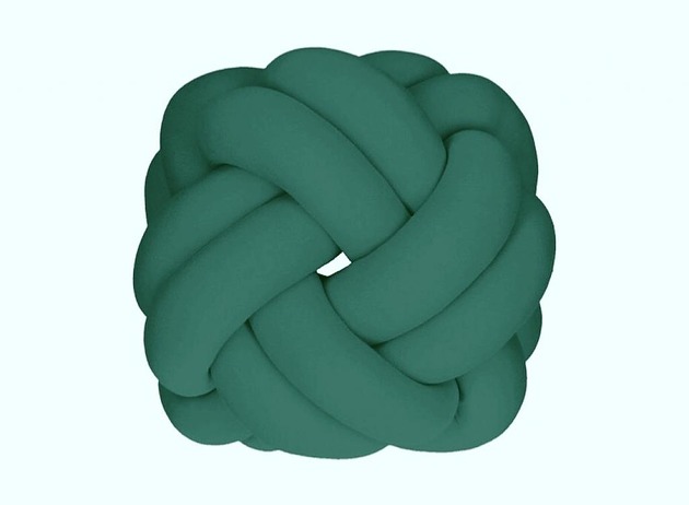 Pleciona PODUSZKA SUPEŁ KNOTPILLOW 30x30 YOULINKA