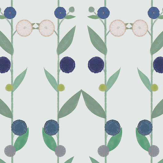 Tapeta ekologiczna „Floral” Brevka