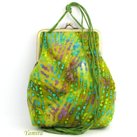 Torebka :: batik na zielono :: yamira