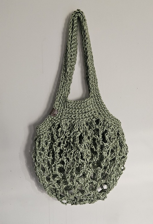 torby na ramię Paryżanka ze sznurka konopnego