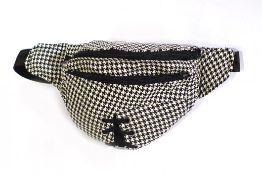 czarno białe pepitko Maruna Upcycled