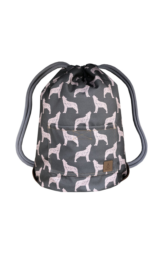 "GREY WOLVES" dwustronny plecak SACK IT! SACK IT