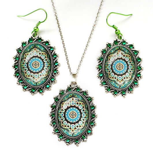 komplet biżuterii Marokański komplet