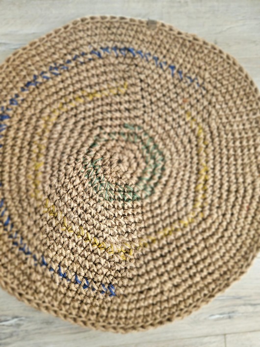 dywany Chodnik okrągły Dywan ze sznurka konopnego