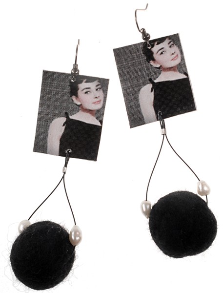 Kolczyki Perłowa Audrey TWINS